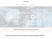 Tablet Screenshot of flashdo.com